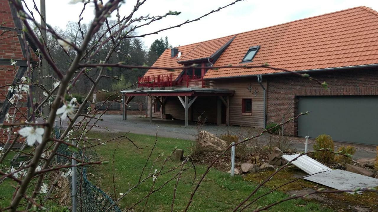 Ziegeleihof Inmitten Von Wiesen Und Waeldern Degenershausen ภายนอก รูปภาพ