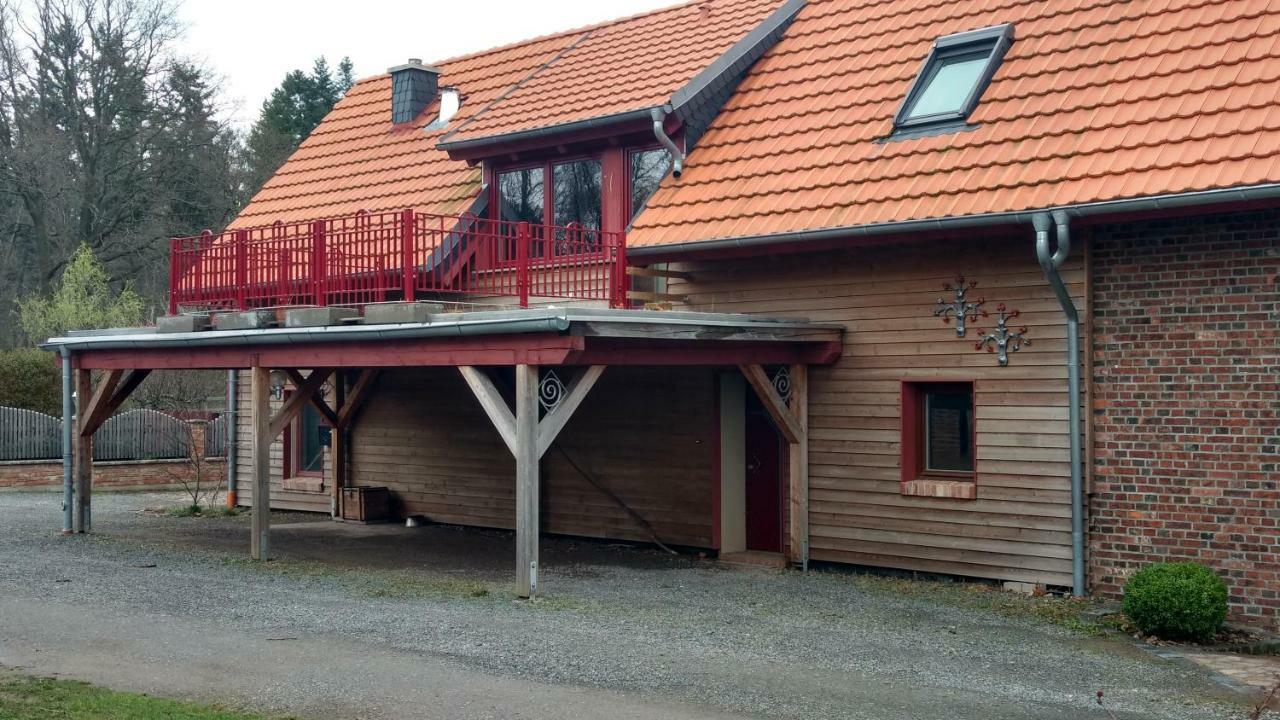 Ziegeleihof Inmitten Von Wiesen Und Waeldern Degenershausen ภายนอก รูปภาพ